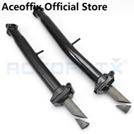 ACEOFFIX for Brompton Bike 2021 Black head tube stem chrome molybdenum steel folding for S/M handlebar