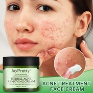 JoyPretty Acne Face Cream Herbal Pimple Scar Removal Shrink Pore Oil Control Moisturizing Facial Cream Acne Treatment Skin Care Acne Cream 50g 1