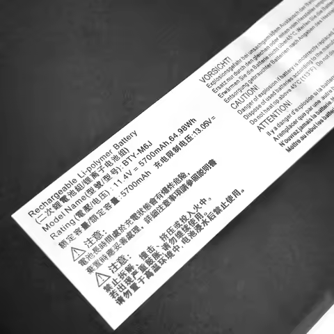 New High Quality 64.98Wh Laptop Battery BTY-M6J For MSI GS63 GS63VR GS73 GS73VR 6RF Stealth Pro/ GS7