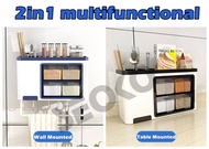 - 2-in-1 Multifunctional SEOKO Seasoning Spice Rack Kitchen Organizer Set Storage Rack - HL045