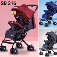 Eksklusif [ *** Cabin Size *** ] Space Baby Stroller Sb 315 Sb 316