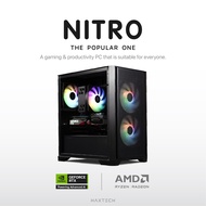 AMD Ryzen 5 7500F Gaming PC with NVIDIA RTX 5060 / 5060 Ti / 5070 (16GB DDR5 / 500GB M.2 / W11)