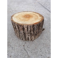 Log Color Basswood Wood Art Creative Log Grain Log Wood Pier Section 7FA0