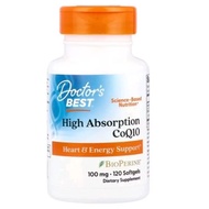 High Absorption CoQ10, 100 mg, 120 Softgels/100mg ×120capsules