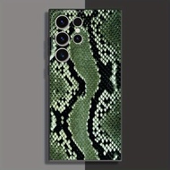 Phone Case: Fashion Snake Skin Phone Case Suitable For For Galaxy S10 S9 S25 Ultra S23ultra S20 Note