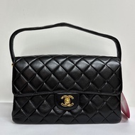 中古 Chanel Vintage 雙子星 雙面 Double Classic Flap Bag