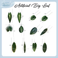 1 PC - ARTIFICIAL LEAF/DECORATION LEAF/MONSTERA/TROPICA PALM LEAVE/BANANA LEAF/HOME DECO/JUNGLE THEM