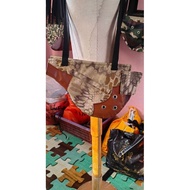 bag pikat ayam kain+pvc