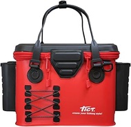 TICT Compact Backer III, Red, Size: External Dimensions (W x D x H): 17.7 x 10.2 inches (45 x 26 x 2