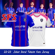 Top Quilty 22-23 Johor Darul Tazim JDT JERSEY Jersi FOOTBALL SOCCER Sports Jerseys Loose FANS Versio