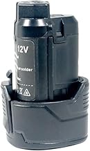 12V 2Ah 2.5Ah 3.0Ah rechargeable battery, compatible with Ridgid L1215 BS12C, BS12C2, BSS12C L1215P