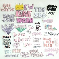 Tumblr Word Stickers