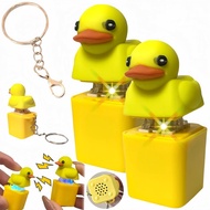 Duck Keychain,Duckys Quacking Fidget,Unisex Quacking Duck Keychain,Duck Keyboard,Duck Fidget. (2Pcs)