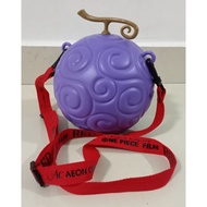 One Piece Film Red Gum-Gum devil Fruit Popcorn Bucket Container Movie Theater Limited

