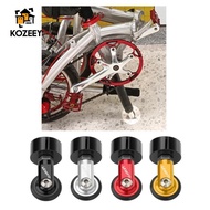 [KOZEEY] Folding Bike Seatpost Easy Wheel EZ Wheel Roller Walking Auxiliary Easywheel