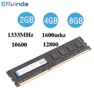 DDR3 4GB 2GB 8GB PC3 1600MHZ 1333MHZ 1333 1600 8G 4G 2G 12800 10600 RAM หน่วยความจำคอมพิวเตอร์เดสก์ท็อป Memoria โมดูล