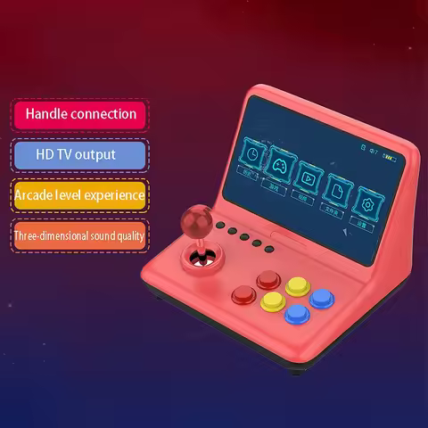 2025 NEW A12 9 Inch Joystick Arcade A7 Architecture Quad-Core CPU Simulator Video Game Console New G