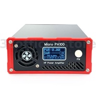Micro PA100 100W HF Amplifier Auto TX/RX & LPF Switching SWR/Temp Protection Compatible with ICOM/YA