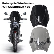 For GUERRILLA 450 guerrilla 450 Motorcycles Custom Compact Sport Wind Deflector Retro Windshield Uni