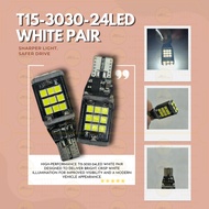 OAPC T15-3030-24LED WHITE PAIR (13014)