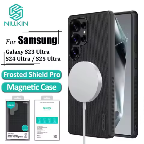 Nillkin Shield Pro Magnetic Case For Samsung Galaxy S26 S25 Edge S24 S23 Plus FE A17 A55 A36 A56 A26