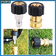 【12.17】 Pressure Washer Adapter Set M22 14mm to 3/8 inch Quick Connect