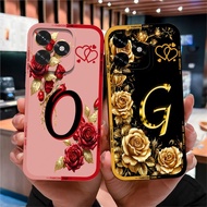 New Case For Honor X5C X5C Plus 4G Casing Luxury Letter Soft Silicone Camera Protective Back Cover F