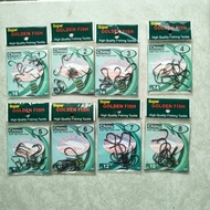 Kail Pancing Super Golden Fish Chinu Lubang & Gepeng Super Tajam Kuat