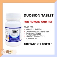 (EXP :10/2026) Duobion Tablet / Vit B Complex - 100 tabs for human & pet (previously CCM B Complex)