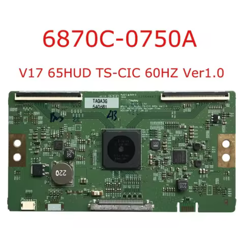6870C-0750A V17 65HUD TS-CIC 60HZ Ver1.0 T-con Board 6870C Tcom Board 6870C 0750A Placa TV T-con Boa