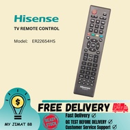 ER22654HS HISENSE TV REMOTE CONTROL