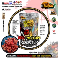 UDANG BARCA Pro++ [SUPER RED-YELLOW COLOR ENHANCER] UDANG KERING 30 gr  - Pakan Ikan Channa Arwana Louhan Reptile &amp; lainnya