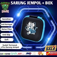 Sarung Jempol Game Mobile Legends Free Fire + Box Pouch Premium Ml FF Apk King Garena Android Ios Sa