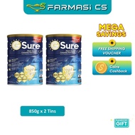 Good Morning Gsure 850g x 2 Tins EXP:08/2027 FREE 1 Random + 2 Random Sachets