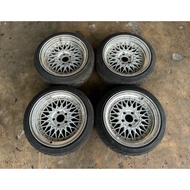 BMW E46 325i 323i BBS Style SPORT RIM 17inch 8.5JJ 5H 120PCD ET20 Used Halfcut 🇯🇵