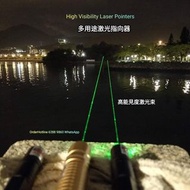 Laser Pointer High Visibility Green Beam. Rechargeable. Charger &amp; Li-ion cell included.高能見度 激光觀星（鐳射）筆