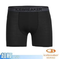 [Icebreaker] Men's Merino Wool High Elastic Boxer Briefs Anatomica Sanitary Pants Quick-Drying Breat
