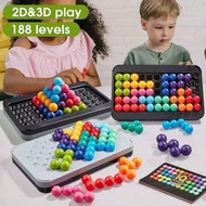 1pc-Educational Insights Kanoodle 3D Brain Teaser Puzzle dành cho lứa tuổi từ 7 trở lên Trò chơi trí