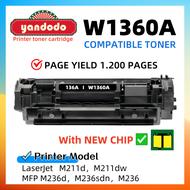 Compatible HP 136A W1360A Toner Cartridge For HP LaserJet M211d M211dw MFP M236d M236dw M236sdn M236