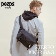 [PEEPS] Black Label Stereo Biker Bag(Black)