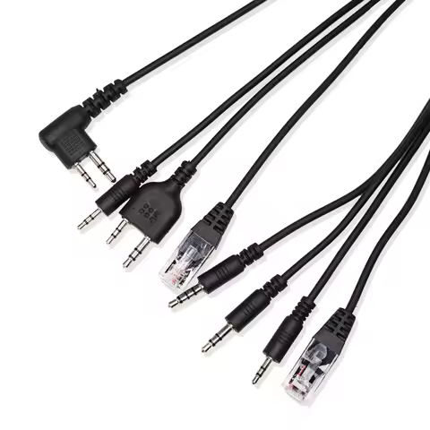 8 in 1 Multi-functions USB Programming Cable with CD Baofeng Walkie Talkie UV5R UV82 for TYT Kenwood