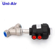 Daily Deals✇●✼Uni-Air ASV DN15 1/2" Pneumatically Actuated 2 WAY-Acting Angle Seat Valve 304 Stainle