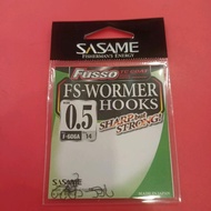 Arsya Gallery Fishing | Sasame Wormer Fusso F-606A TC Coat Hooks Japan - 0.8