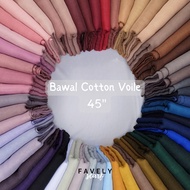 Part1 Tudung Bawal Cotton / Tudung Bawal / Tudung Bawal / Tudung Bawal Field 45 / Tudung Bawal