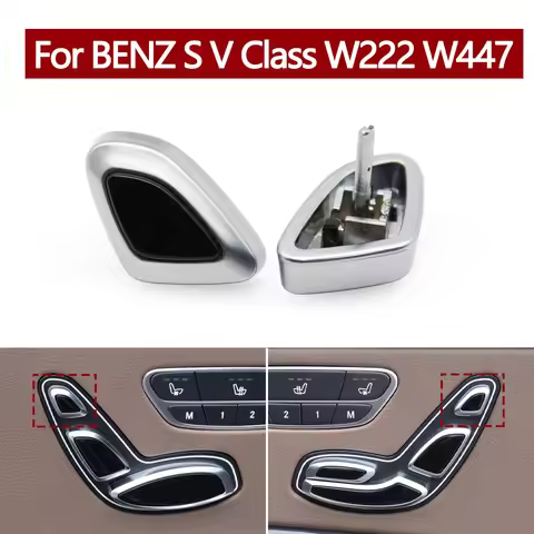 Car Left Right Seat Headrest Adjust Switch Button Replacement For Mercedes BENZ S V Class W222 W447 
