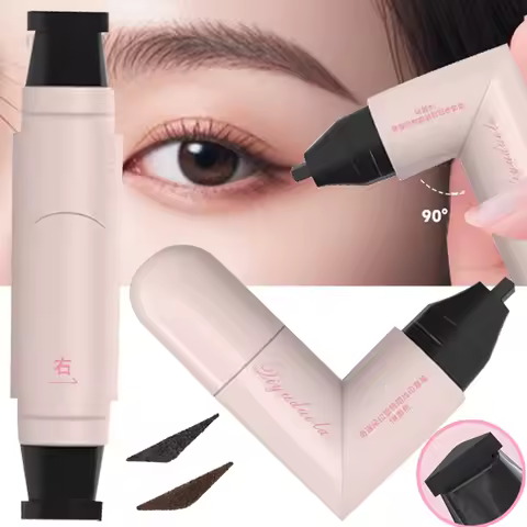 Black Brown Integrated Eyeliner Stamp Precise Outline Signet Eye Liner Extension Stamps Liquid Eyeli