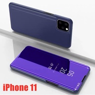 พร้อมส่งทันที เคสเปิดปิดเงา iPhone11 (6.1) Smart Case เคสไอโฟน11 เคสฝาเปิดปิดเงา สมาร์ท เคส iPhone 11 เคส iphone11 Sleep Flip Mirror Leather Case With Stand Holder เคสมือถือ เคสโทรศัพท์ เคสรุ่นใหม่ เคสกระเป๋า เคสเงา Phone Caseเคสโทรศัพท์ 1ชิ้น ของแท้ 100%