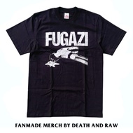 FUGAZI band t-shirt - HAMMER TEE (FANMADE)