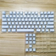A full set Replacement keycaps for Alienware AW420K Mechanical Gaming Keyboard white Black