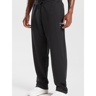 Gymshark Crest Embroidered Loose Straight Leg Sports Pants